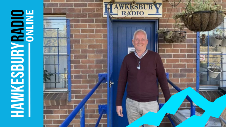 Hawkesbury radio’s president and treasurer Steve Wilkins